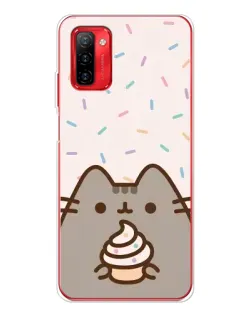 Чохол для Ulefone Note 12P з картинкою «Пушин з кексом»