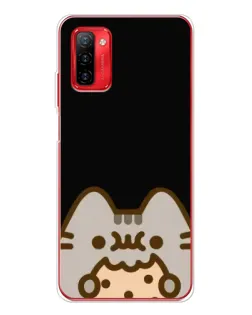 Чехол для Ulefone Note 12P с картинкой «Пушин на черном»