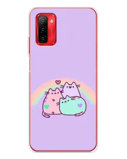 Чехол для Ulefone Note 12P с картинкой «Радужные Пушины»