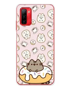 Чехол для Ulefone Note 12P с картинкой «Пушин на пончике»