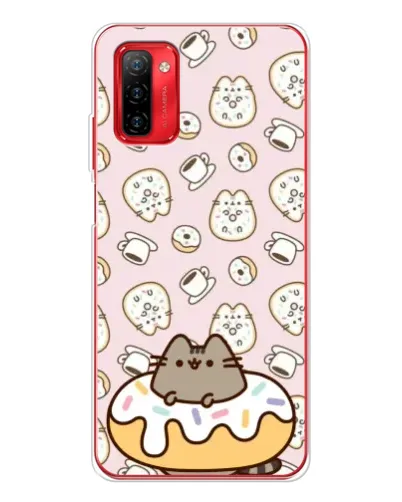 Чехол для Ulefone Note 12P с картинкой «Пушин на пончике» Чехол для Ulefone Note 12P с картинкой «Пушин на пончике»
