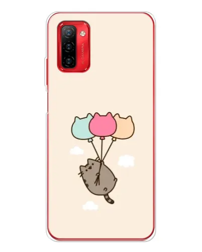 Чехол для Ulefone Note 12P с картинкой «Пушин на шариках»