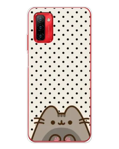 Чехол для Ulefone Note 12P с картинкой «Пушин в горошек»