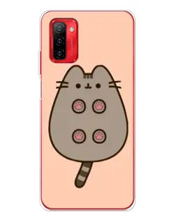 Чехол для Ulefone Note 12P с картинкой «Пушин пузиком кверху»