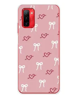 Чохол для Ulefone Note 12P з картинкою «Серця та банти»