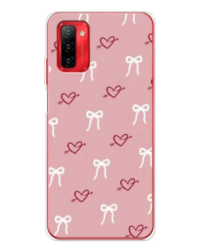 Чохол для Ulefone Note 12P з картинкою «Серця та банти» Чохол для Ulefone Note 12P з картинкою «Серця та банти»