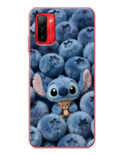 Чехол для Ulefone Note 12P с картинкой «Стич и голубика»