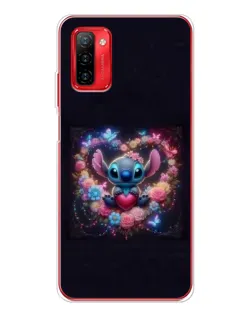 Чохол для Ulefone Note 12P з картинкою «Stitch у квітах»