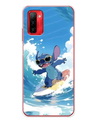 Чехол для Ulefone Note 12P с картинкой «Стич на волне»
