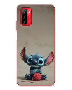 Чохол для Ulefone Note 12P з картинкою «Стіч на чоричневому фоні»