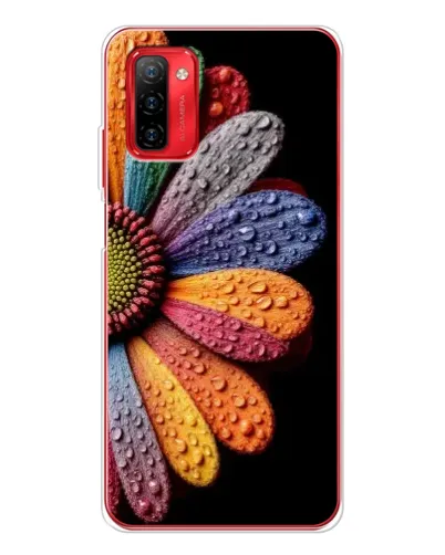 Чохол для Ulefone Note 12P з картинкою «Райдужна квітка»