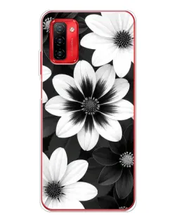 Чохол для Ulefone Note 12P з картинкою «Монохромні айстри»