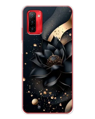 Чохол для Ulefone Note 12P з картинкою «Чорний лотос»