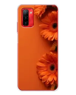 Чохол для Ulefone Note 12P з картинкою «Помаранчеві гербери»