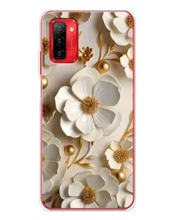 Чохол для Ulefone Note 12P з картинкою «Білі паперові квіти»