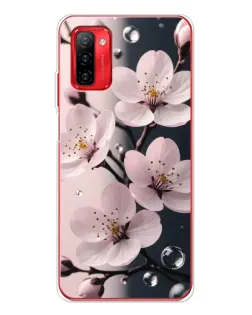 Чохол для Ulefone Note 12P з картинкою «Ніжня сакура та краплі»