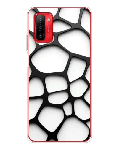 Чохол для Ulefone Note 12P з картинкою «Біла об'ємна сітка» Чохол для Ulefone Note 12P з картинкою «Біла об'ємна сітка»