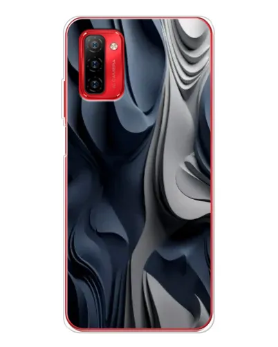 Чохол для Ulefone Note 12P з картинкою «Об'ємні сині складки» Чохол для Ulefone Note 12P з картинкою «Об'ємні сині складки»