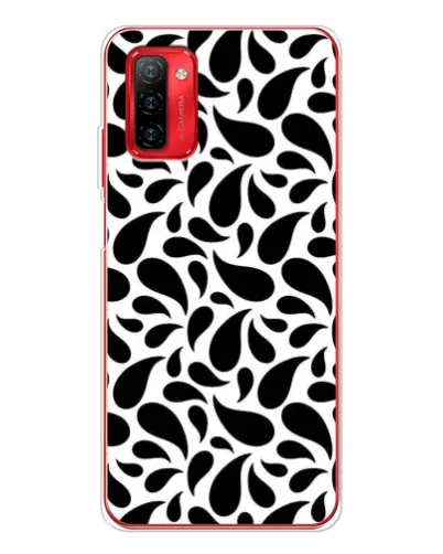 Чохол для Ulefone Note 12P з картинкою «Контрастні чорні краплі» Чохол для Ulefone Note 12P з картинкою «Контрастні чорні краплі»