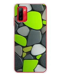 Чохол для Ulefone Note 12P з картинкою «Яскрава неонова галька»