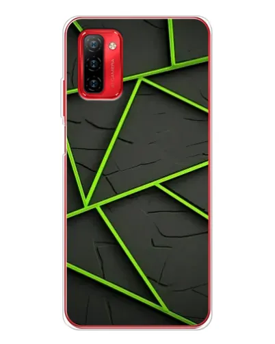 Чохол для Ulefone Note 12P з картинкою «Зелені геометричні лінії» Чохол для Ulefone Note 12P з картинкою «Зелені геометричні лінії»