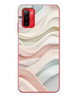 Чохол для Ulefone Note 12P з картинкою «Пастельні ніжні хвилі»