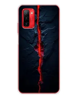 Чохол для Ulefone Note 12P з картинкою «Червона лавова тріщина»