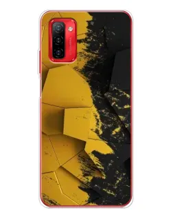 Чохол для Ulefone Note 12P з картинкою «Золоті уламки геометрії»