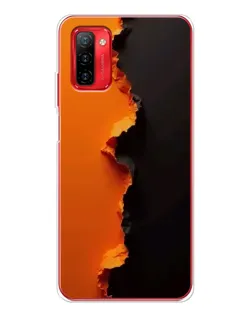 Чохол для Ulefone Note 12P з картинкою «Помаранчевий розлом»