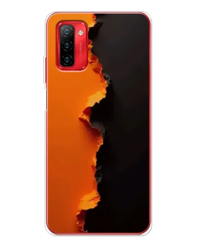 Чохол для Ulefone Note 12P з картинкою «Помаранчевий розлом» Чохол для Ulefone Note 12P з картинкою «Помаранчевий розлом»