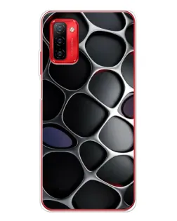 Чохол для Ulefone Note 12P з картинкою «Об'ємна темна решітка»
