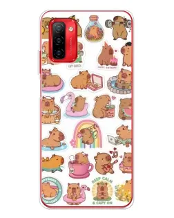 Чохол для Ulefone Note 12P з картинкою «Капібари набір»