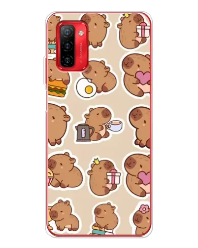 Чохол для Ulefone Note 12P з картинкою «Капібари паттерн» Чохол для Ulefone Note 12P з картинкою «Капібари паттерн»