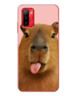 Чохол для Ulefone Note 12P з картинкою «Капібара з язиком»