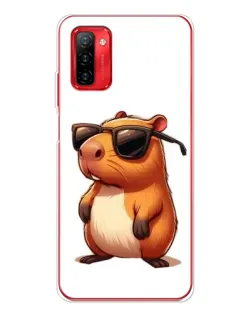 Чохол для Ulefone Note 12P з картинкою «Капібара в окулярах»