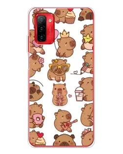 Чохол для Ulefone Note 12P з картинкою «Стікерпак з капібарами»