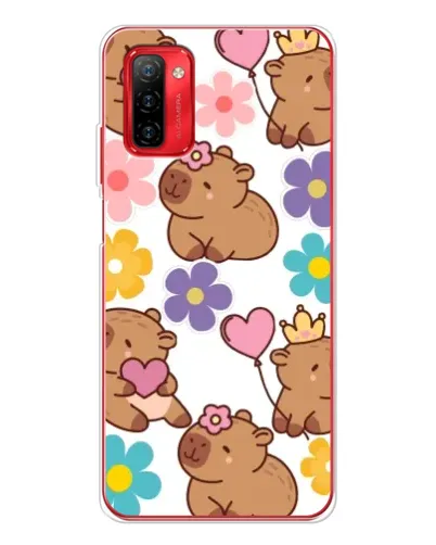 Чохол для Ulefone Note 12P з картинкою «Квітковий паттерн капібар» Чохол для Ulefone Note 12P з картинкою «Квітковий паттерн капібар»