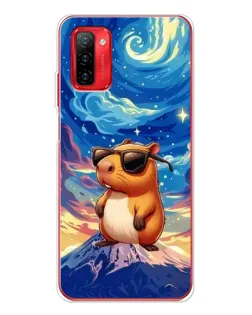 Чохол для Ulefone Note 12P з картинкою «Капібара Ван Гога»