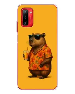 Чохол для Ulefone Note 12P з картинкою «Капібара на відпочинку»