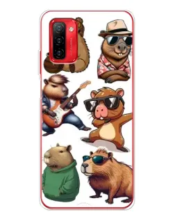 Чохол для Ulefone Note 12P з картинкою «Круті капібари музиканти»