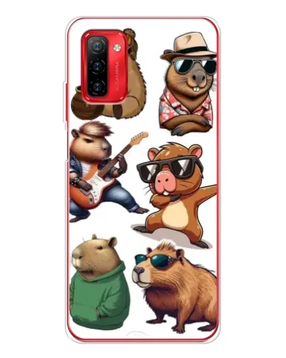 Чохол для Ulefone Note 12P з картинкою «Круті капібари музиканти» Чохол для Ulefone Note 12P з картинкою «Круті капібари музиканти»
