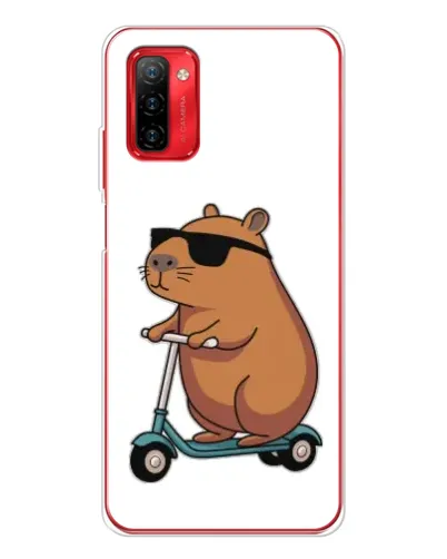 Чохол для Ulefone Note 12P з картинкою «Капібара на самокаті» Чохол для Ulefone Note 12P з картинкою «Капібара на самокаті»