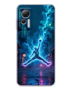 Чохол для Ulefone Note 14 з картинкою «Jordan Gold Jumpman»