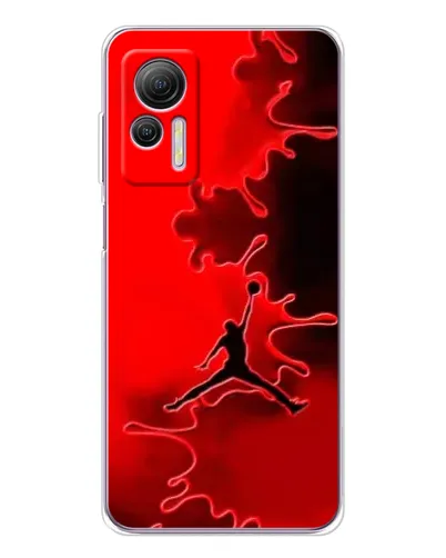 Чохол для Ulefone Note 14 з картинкою «Jordan Red Smoke» Чохол для Ulefone Note 14 з картинкою «Jordan Red Smoke»