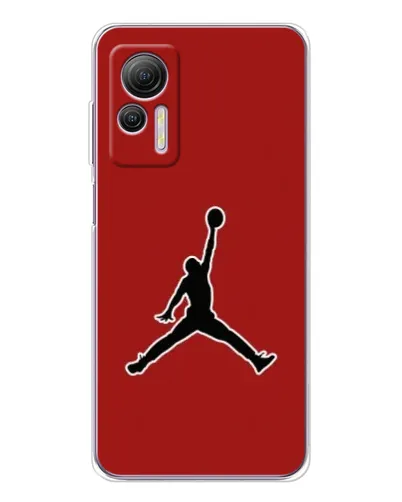 Чохол для Ulefone Note 14 з картинкою «Jordan Red Back» Чохол для Ulefone Note 14 з картинкою «Jordan Red Back»