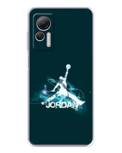 Чохол для Ulefone Note 14 з картинкою «Jordan Blue Fire»