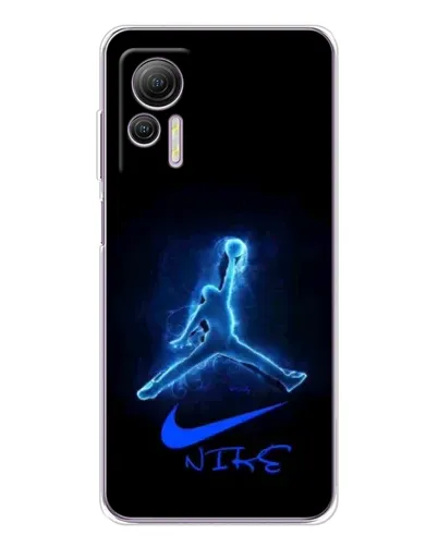 Чохол для Ulefone Note 14 з картинкою «Jordan Neon Blue» Чохол для Ulefone Note 14 з картинкою «Jordan Neon Blue»