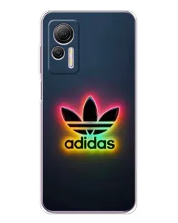 Чехол для Ulefone Note 14 с картинкой «Неоновый Adidas»