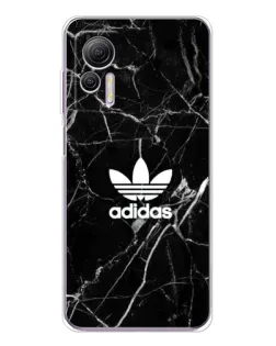 Чехол для Ulefone Note 14 с картинкой «Белый мрамор Adidas»