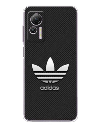 Чехол для Ulefone Note 14 с картинкой «Adidas Карбоновая текстура» Чехол для Ulefone Note 14 с картинкой «Adidas Карбоновая текстура»